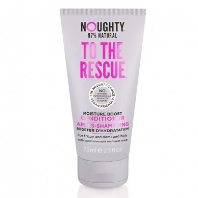 Noughty To The Rescue drėkinamasis šampūnas sausiems, pažeistiems plaukams su saldžiųjų migdolų ir saulėgrąžų sėklų ekstraktais 2