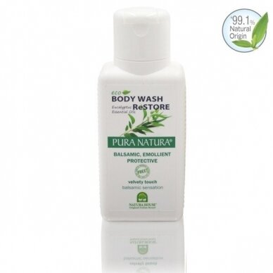 Natura House invigorating body wash with eucalyptus essential oils, 500ml 2