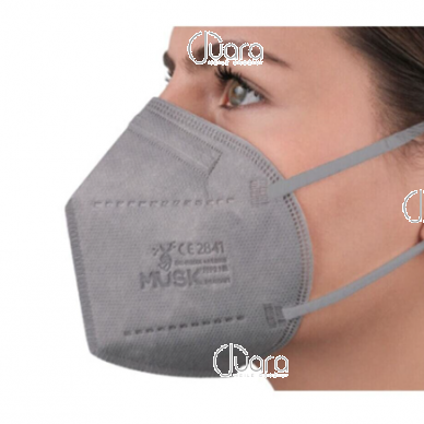 Protective respirator, FFP2 (Grey), 1pc