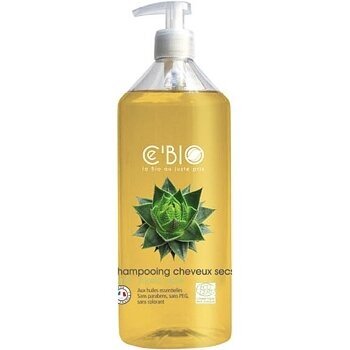 C'BIO nourishing shampoo for dry hair with shea butter, jojoba oils and aloe extract, 500 ml