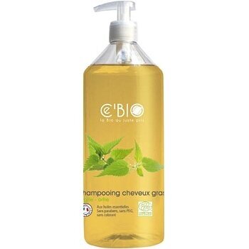 C'BIO shampoo for oily hair with clay and burdock extract, 500 ml