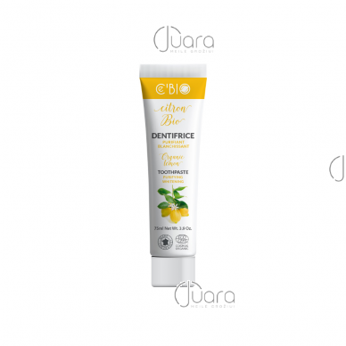 Ce`BIO toothpaste with lemon extract, 75ml