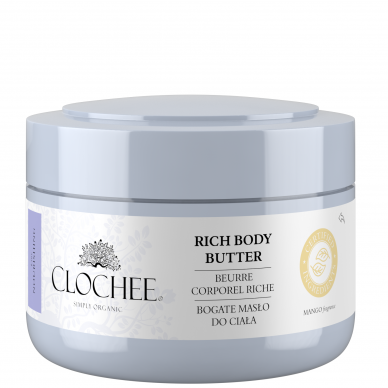 Clochee nourishing body butter with mango scent, 250ml