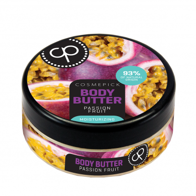 Cosmepick moisturizing body butter with passionflower oil, 200 ml