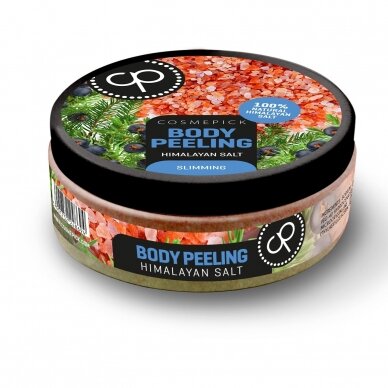 Cosmepick slimming body scrub with Himalayan salt, 200 ml