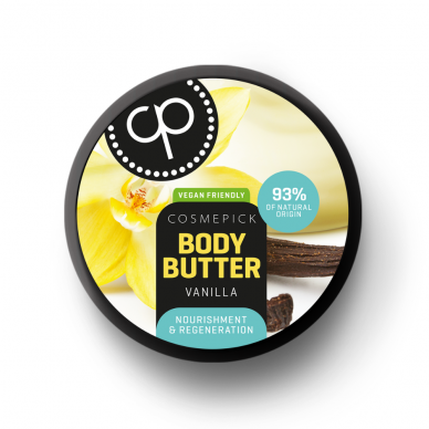 Cosmepick nourishing body butter with vanilla extract, 250 ml 1