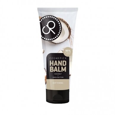 Cosmepick soothing hand balm with coconut oil and shea butter, 80ml