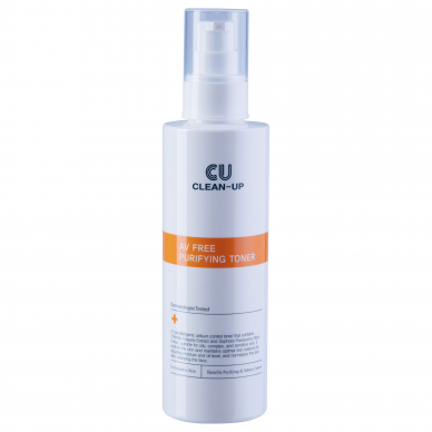 CUSKIN CU CLEAN-UP attīrošs sejas toniks ādai ar noslieci uz pinnēm, 180 ml