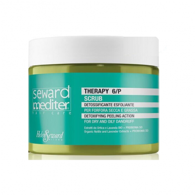 Helen Seward Mediter Therapy 6/P detoxifying scrub (dull) for problematic scalp, 250 ml (Kopija)