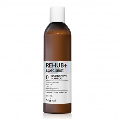 Helen Seward Rehub+ Nr.0 atstatomasis, atkuriamasis šampūnas pažeistiems plaukams, 250ml