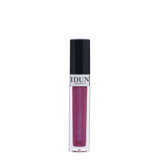 IDUN Minerals lūpų blizgis purpurinės spalvos, Violetta Nr. 6005, 6 ml (prekė be pakuotės)