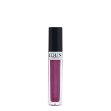 IDUN Minerals lūpų blizgis purpurinės spalvos, Violetta Nr. 6005, 6 ml (Pakuotės dizaino keitimasis)
