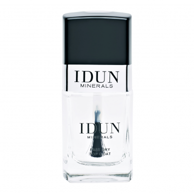 IDUN Minerals quick drying top coat of nail polish Brilliant No. 3521, 11 ml