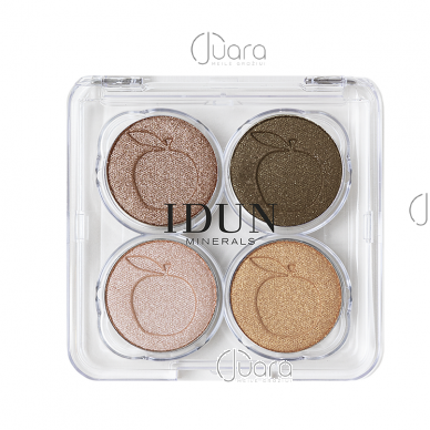 IDUN Minerals 4-color eyeshadow Brunkulla No. 4402, 4g 3