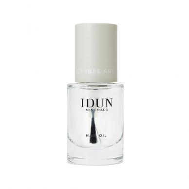 IDUN Minerals aliejus nagams su saldžiųjų migdolų, citrinų aliejais ir vitaminu E, 11ml