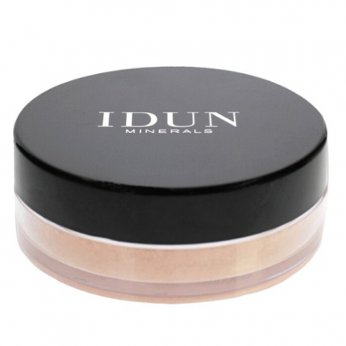 IDUN Minerals birus makiažo pagrindas Disa Nr. 1037 (neutral light-medium), 7 g 3