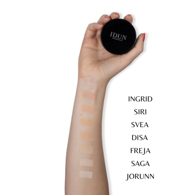 IDUN Minerals loose make-up base Edda no. 1041 (cool medium/light), 7 g 1