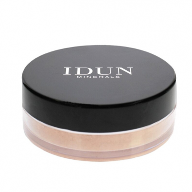 IDUN Minerals loose make-up tonālais krēms Ylva nr. 1044 (neutral medium dark), 7 g 3