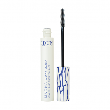 IDUN Minerals apimties suteikiantis blakstienų tušas Magna Water Magic, 13,5 ml