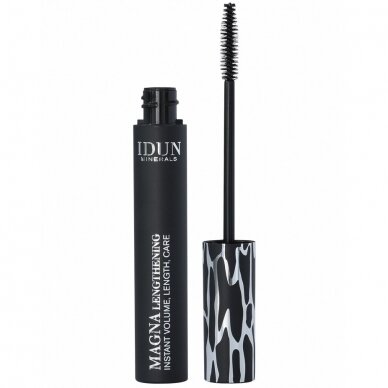 IDUN Minerals mascara lengthening, giving volume spec. for short eyelashes MAGNA LENGHTENING No. 5009, 13 ml (Kopija)