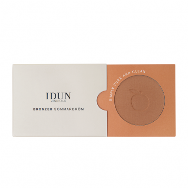 IDUN Minerals bronzinanti pudra matinė Sommardrom Nr. 1621, 4,6 g