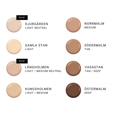 IDUN Minerals mitrinošs sejas krēms ar toni SPF 30, Tan nr. 1414, 27 ml 2