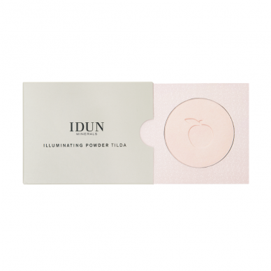 IDUN Minerals compact powder that gives a glow Tilda no. 1522, 3.5 g