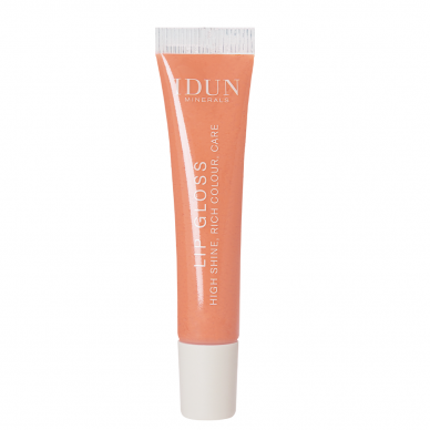 IDUN Minerals lip gloss in apricot color, Cornelia no. 6003, 8 ml