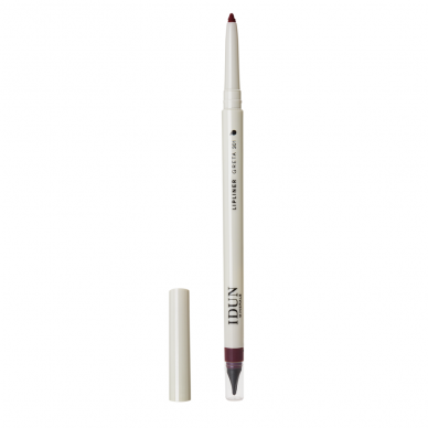 IDUN Minerals lip pencil Greta dark cherry color no. 6301, 0.3 g