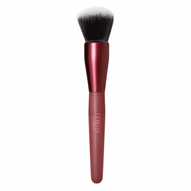 IDUN Minerals Pro Soft Kabuki birstošā tonālā krēma un pūdera otiņa nr. 8021