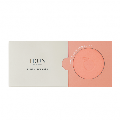 IDUN Minerals blush Akerbar no. 3022 (Coral), 5.9 g