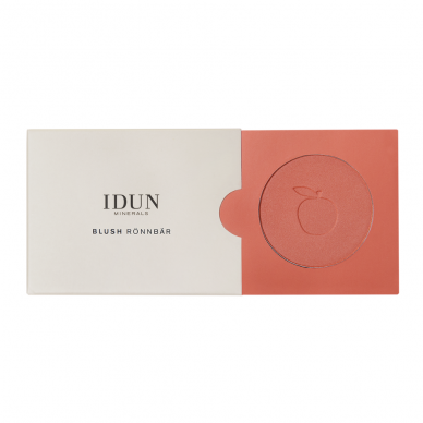 IDUN Minerals blush Akerbar no. 3022 (Coral), 5.9 g (Kopija) (Kopija) (Kopija)