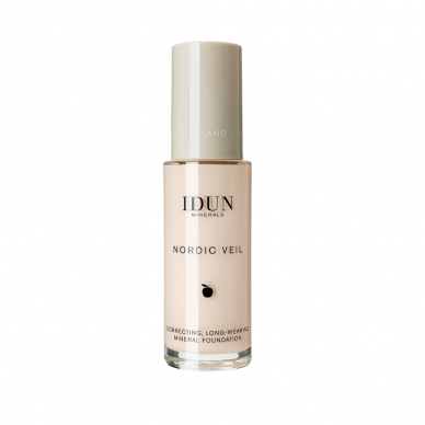 IDUN Minerals šķidrais tonālais krēms Nordic Veil Jorunn nr. 1301, 26 ml