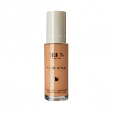 IDUN Minerals šķidrais tonālais krēms Nordic Veil Ylva Nr. 1314, 26 ml