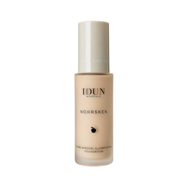 IDUN Minerals šķidrais tonālais krēms Norrsken Disa Nr. 1207, 30 ml