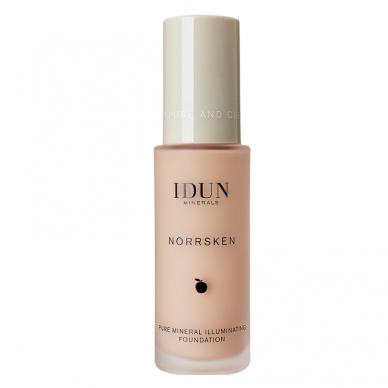 IDUN Minerals šķidrais tonālais krēms Norrsken Ingrid Nr. 1212, 30 ml