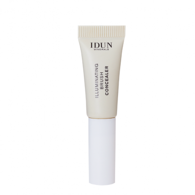 IDUN Minerals liquid concealer with applicator Havre no. 2002 (pink shade, for cold tones), 4.6 ml