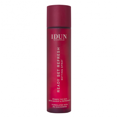 IDUN Minerals multifunctional face mist with niacinamide READY SET REFRESH, 100 ml