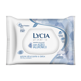 Lycia wipes for removing make-up for normal skin, 1 pack/20 pcs.