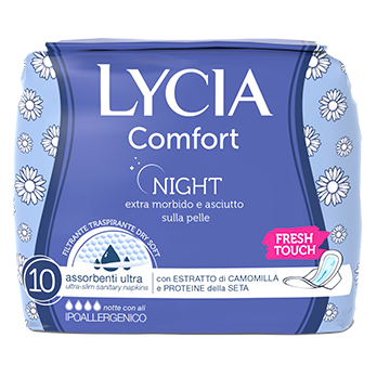 Lycia Гигиенические пакеты Night Comfort, 10 шт.