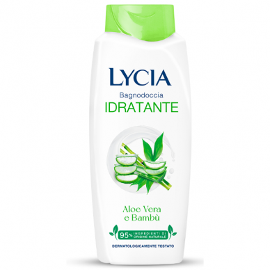 Lycia dušo želė/vonios putos "Moisturizing" su alavijų ekstraktu, 750 ml