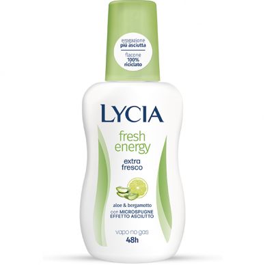 Lycia izsmidzināms dezodorants "Fresh Energy", bez aerosola, 75ml