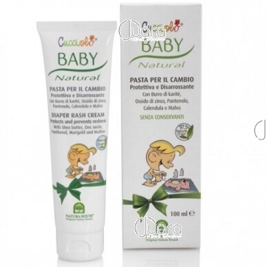 Natura House Cucciolo cream for wet diaper rash, 100ml