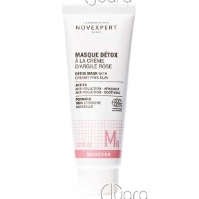 Novexpert cleansing mask with pink clay and magnesium Detox, 75 ml