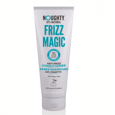 Noughty Frizz Magic izlīdzinošs kondicionieris ar marulas eļļu un japāņu redīsu ekstraktiem, 250 ml