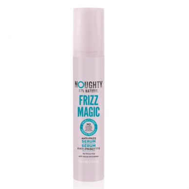 Noughty Frizz Magic smoothing heat protection serum with marula oil and Japanese radish extracts, 75 ml