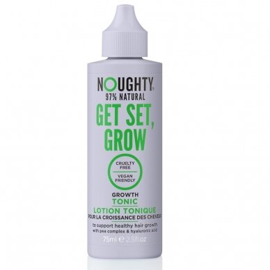 Noughty Get Set Grow hair growth tonic with hyaluronic acid and pea complex, 75 ml