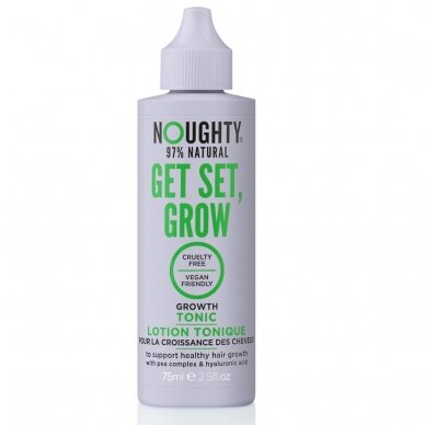 Noughty Get Set Grow matu augšanas toniks ar hialuronskābi un zirņu kompleksu, 75 ml