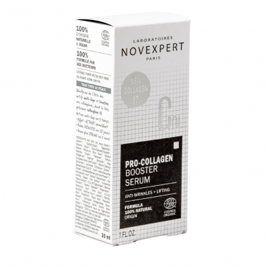 Novexpert intensīvs sejas serums ar prokolagēnu pret grumbām, ar liftinga efektu, 30 ml