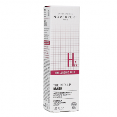 Novexpert sejas maska ​​Repulp intensīvi mitrinoša ar hialuronskābi, 50ml